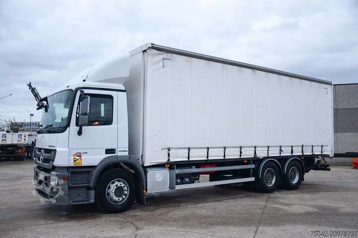 Sliding tarpaulin Mercedes-Benz Actros 2636
