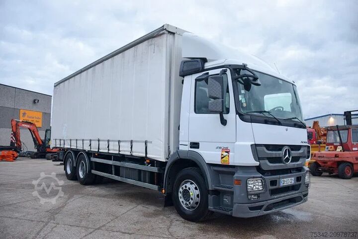 Sliding tarpaulin Mercedes-Benz Actros 2636