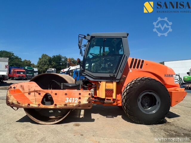 Single drum roller Hamm 3414 HT VIO/Walzenzug/14 TO.
