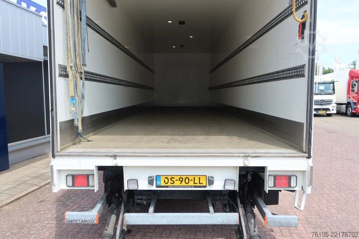 Standard tractor MAN TGM 15.290 Trekker + Heiwo city trailer geisole...
