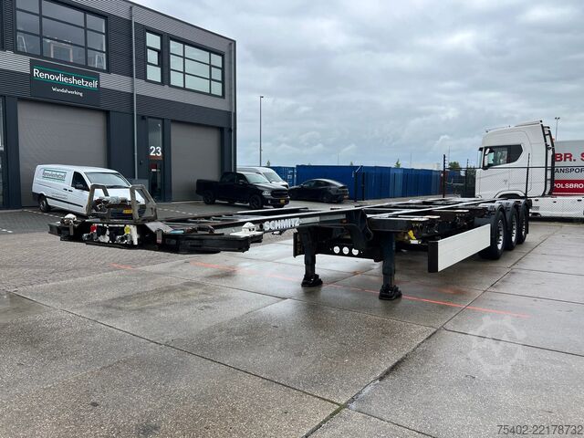 Container transport Schmitz Cargobull SCF 24 / 1x Lift Axle / 2x Extendable