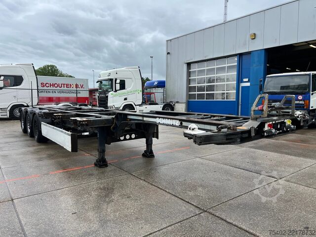 Container transport Schmitz Cargobull SCF 24 / 1x Lift Axle / 2x Extendable