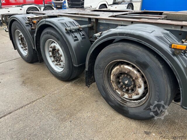 Container transport Schmitz Cargobull SCF 24 / 1x Lift Axle / 2x Extendable