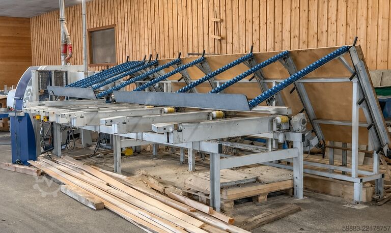 Optimization cross cut line GreCon OptiCut 200