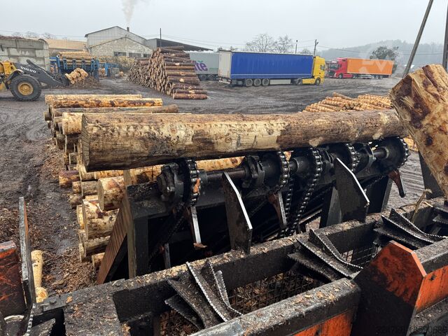 Complete wood sawing line-pallets BRODPOL JABŁOŃSKI 3000 / 480 mm