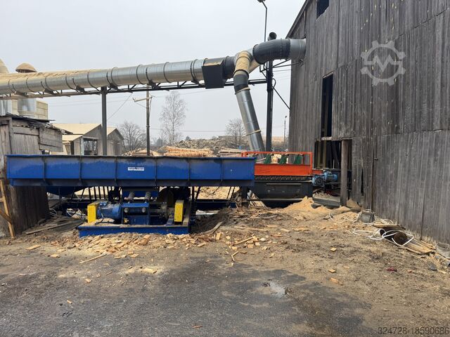Complete wood sawing line-pallets BRODPOL JABŁOŃSKI 3000 / 480 mm