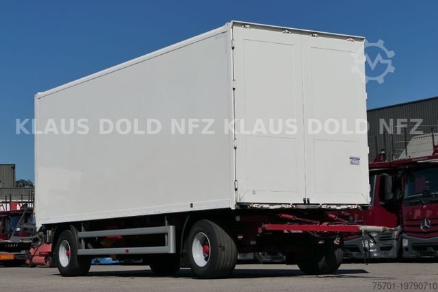 Box trailer SPIER AGL 290 Koffer 45m³ Durchladeeinrichtung LBW