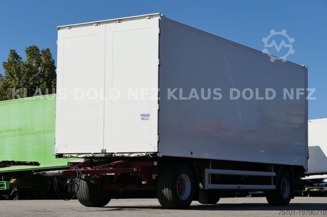Box trailer SPIER AGL 290 Koffer 45m³ Durchladeeinrichtung LBW
