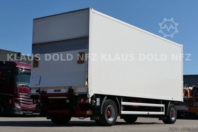 Box trailer SPIER AGL 290 Koffer 45m³ Durchladeeinrichtung LBW