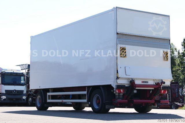 Box trailer SPIER AGL 290 Koffer 45m³ Durchladeeinrichtung LBW