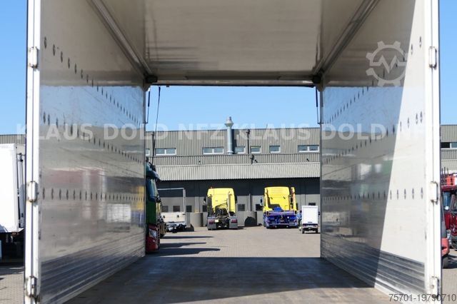 Box trailer SPIER AGL 290 Koffer 45m³ Durchladeeinrichtung LBW