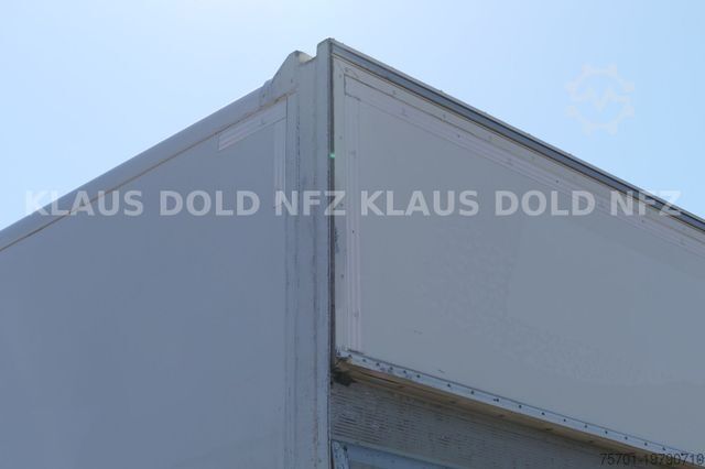 Box trailer SPIER AGL 290 Koffer 45m³ Durchladeeinrichtung LBW