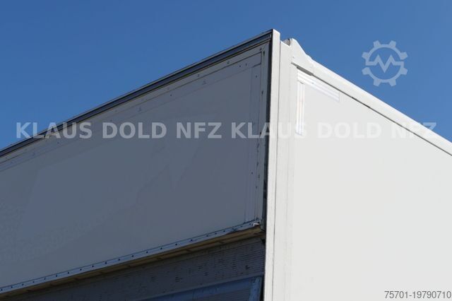 Box trailer SPIER AGL 290 Koffer 45m³ Durchladeeinrichtung LBW