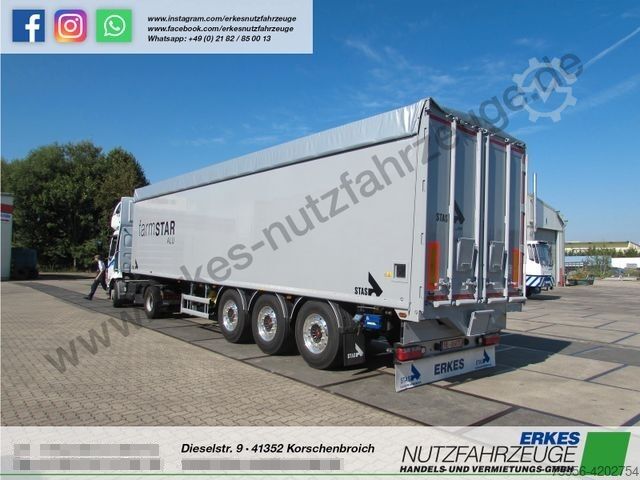 Walking floor semitrailer STAS 10.50 "WF 60 FarmStar" 60m³