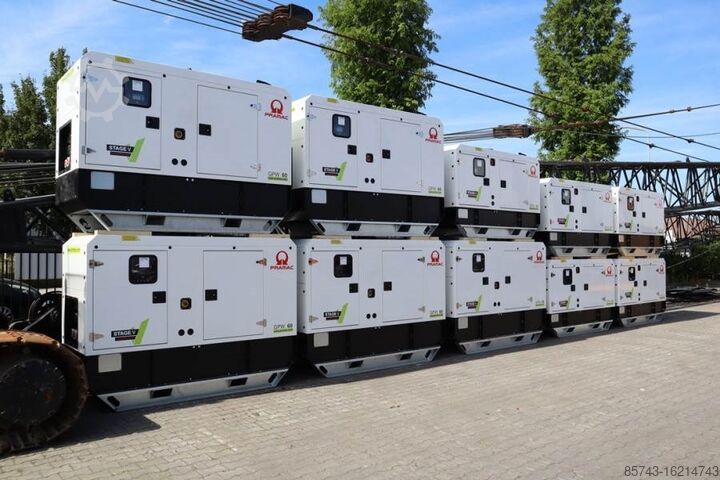 Aggregat Pramac GPW60I/FS5 Diesel, 60 kVA, Also Available For Rent
