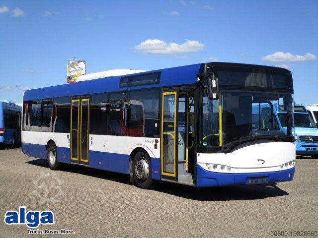City bus SOLARIS Urbino 12, Euro 5 EEV, A/C, 38Sitze,Rampe, TÜV
