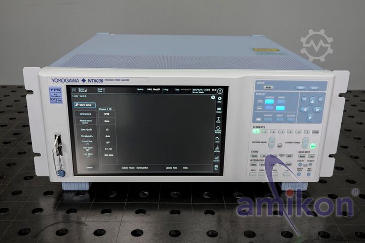 Power analyzer 7-channel 760903 Yokogawa WT5000-HG-F Precision Power Analyzer