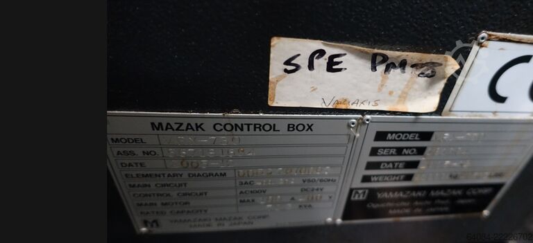 Vertical machining center Mazak Variaxis 730 -5X