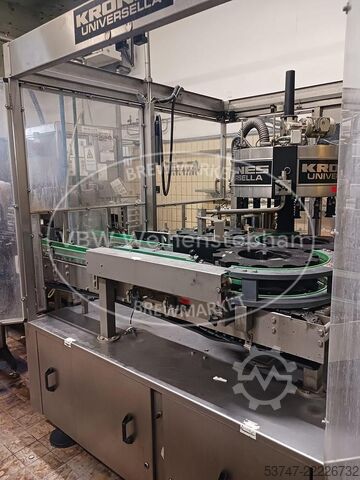 Glass bottle filling line Diverse 