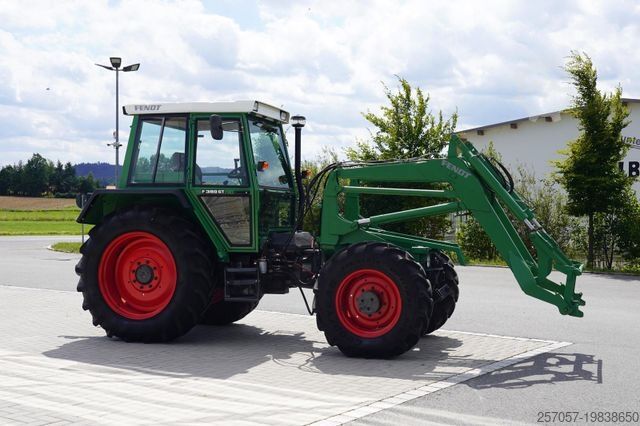Traktor FENDT 380 GTA Geräteträger Frontlader Druckluft