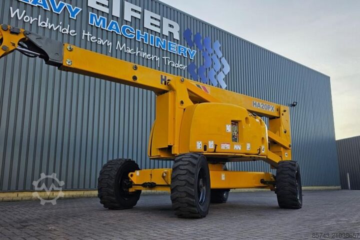 Gelenkteleskoparbeitsbühne Haulotte HA20PX Diesel, 4x4x4 Drive, 20.7m Working Height,