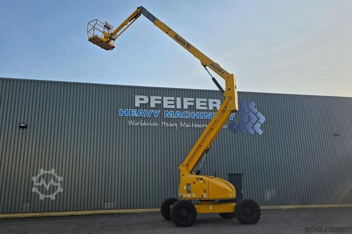 Gelenkteleskoparbeitsbühne Haulotte HA20PX Diesel, 4x4x4 Drive, 20.7m Working Height,