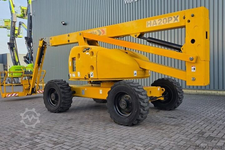 Gelenkteleskoparbeitsbühne Haulotte HA20PX Diesel, 4x4x4 Drive, 20.7m Working Height,