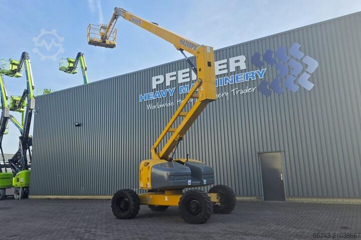 Gelenkteleskoparbeitsbühne Haulotte HA260PX Diesel, 4x4x4 Drive, 25.6m Working Height,