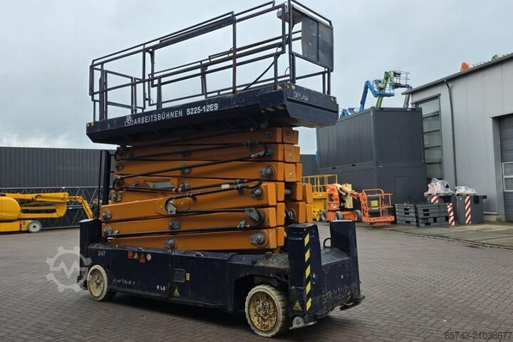Scherenhebebühne PB Lifttechnik S225-12ES Electric, 22.5m Working Height, 450kg Ca