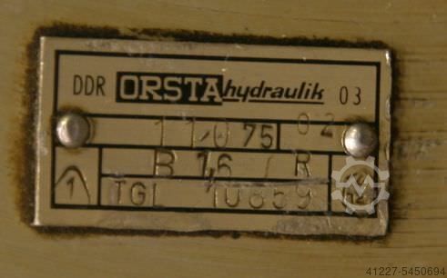 Hydraulikaggregat 0,6 kW 1380 U/min Orsta Hydraulik B1,6/R TGL 10859