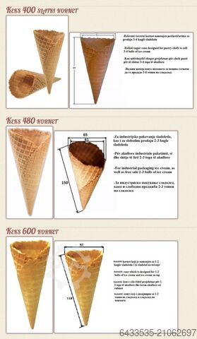STARLAND Eiswaffel-Backmaschine Starland 