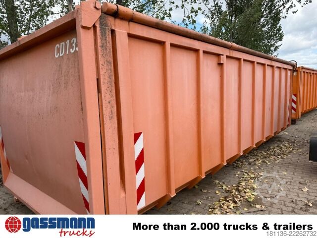 Roll-off container  Abrollcontainer mit hydr. Deckel ca. 27m³
