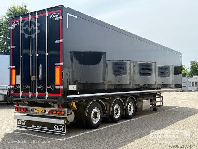 Kühlauflieger Ekeri Tiefkühler Multitemp Doppelstock Trennwand