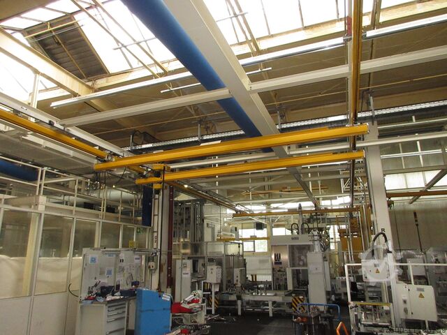 Gantry crane Sky Hall Crane Demag - Portalkran KBK 125KG Kettenzug KBK 2 II KBK2 33x6,5m 4x 125Kg + Zubehör