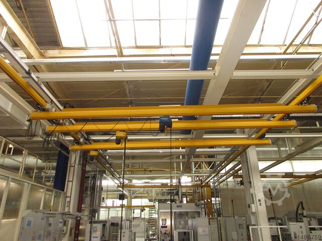 Gantry crane Sky Hall Crane Demag - Portalkran KBK 125KG Kettenzug KBK 2 II KBK2 33x6,5m 4x 125Kg + Zubehör