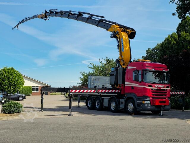 Kranwagen Scania R490 EFFER JIB/LIER!!44METER LANGARM!!...