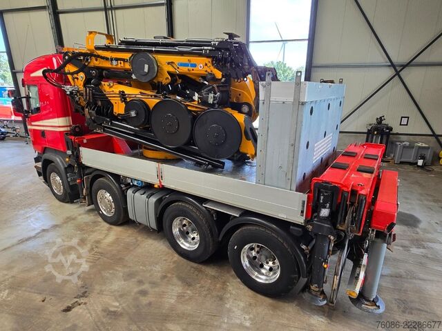 Kranwagen Scania R490 EFFER JIB/LIER!!44METER LANGARM!!...