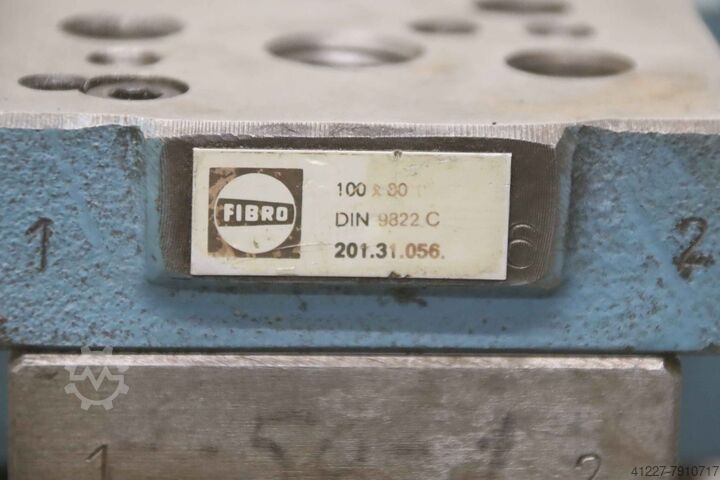 2-column punching tool Fibro 201.31.056 Din 9822 C 100 x 80