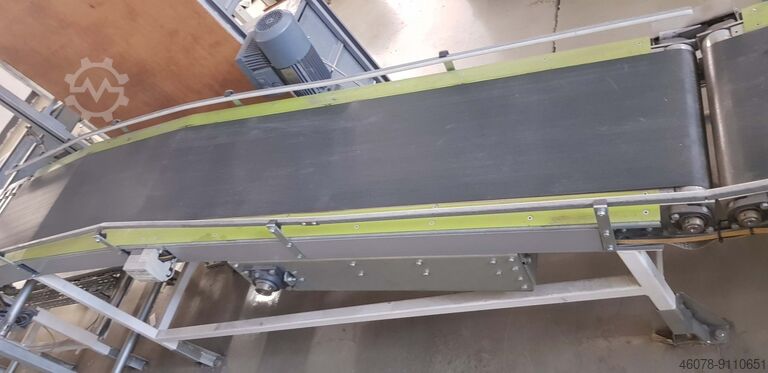 Belt conveyor Riser belt Conveyor belt Belt... Lippert GF 4920-550-400
