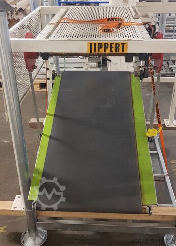 Lippert Belt Conveyor Folding Belt Switch track... Lippert GF 1360-750-600