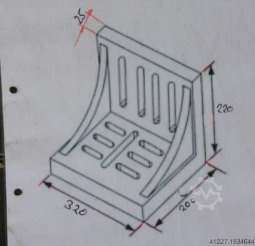 Aufspannwinkel Guss 200/320/H220 mm