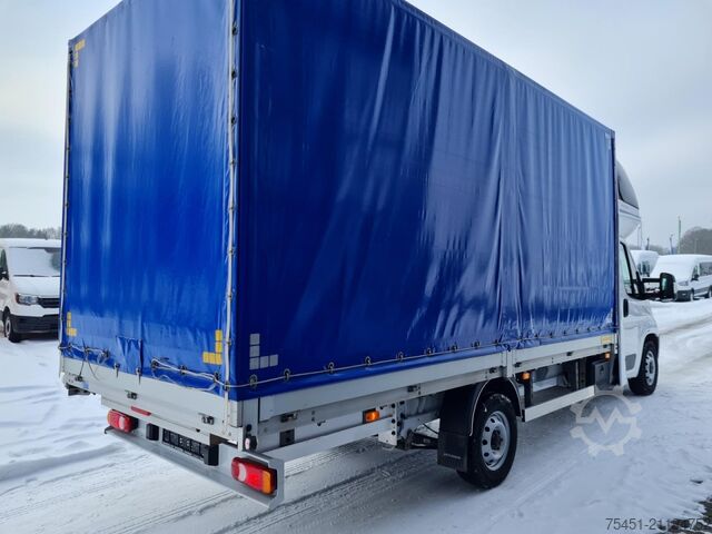 Transporter mit Pritsche & Plane Fiat Ducato 35 Pritsche Plane 180 Schlafkab. Klima