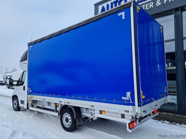 Transporter mit Pritsche & Plane Fiat Ducato 35 Pritsche Plane 180 Schlafkab. Klima