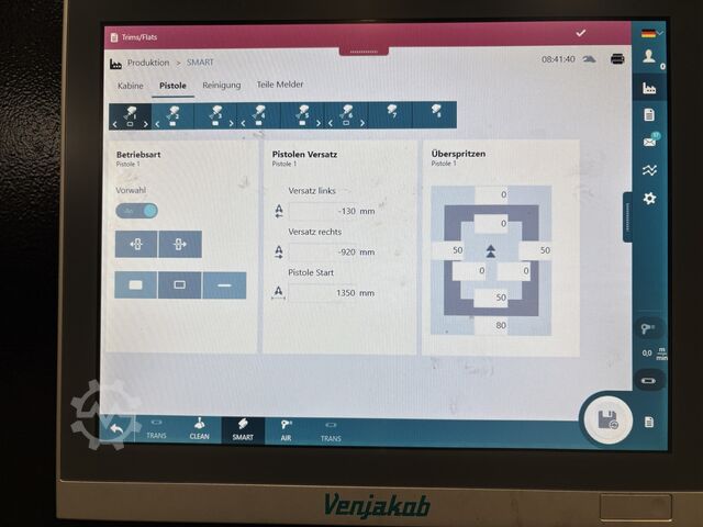 Komplette Lackieranlage Venjakob VEN SPRAY SMART