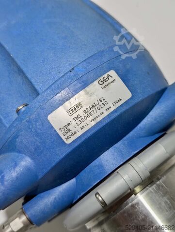 Absperrklappe GEA Tuchenhagen 7881