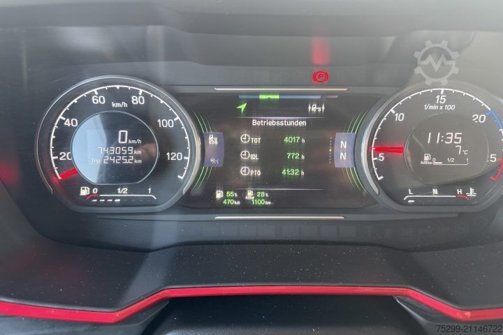 Standard tractor unit Scania S520 V8 6x2 Kipphydraulik / Swiss-Vehicle