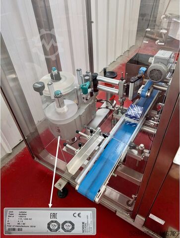 Manipulationssicherer Etikettierer Novexx Solutions TE 204