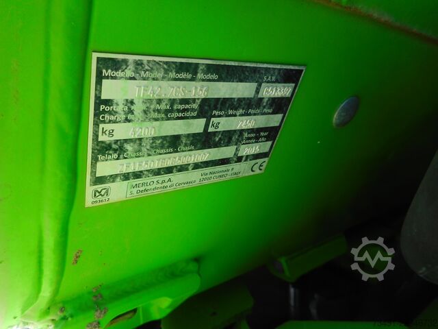 Telescopic loader Merlo TF 42.7 CS 156