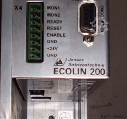 Servo amplifier Jenaer Ecolin200-ZA-000-000