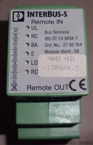 InterBus-S Phoenix - Contact IBS ST 24 BKM-T